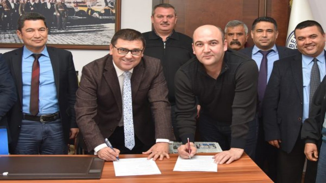 Toplu iş sözleşmesi imzalandı