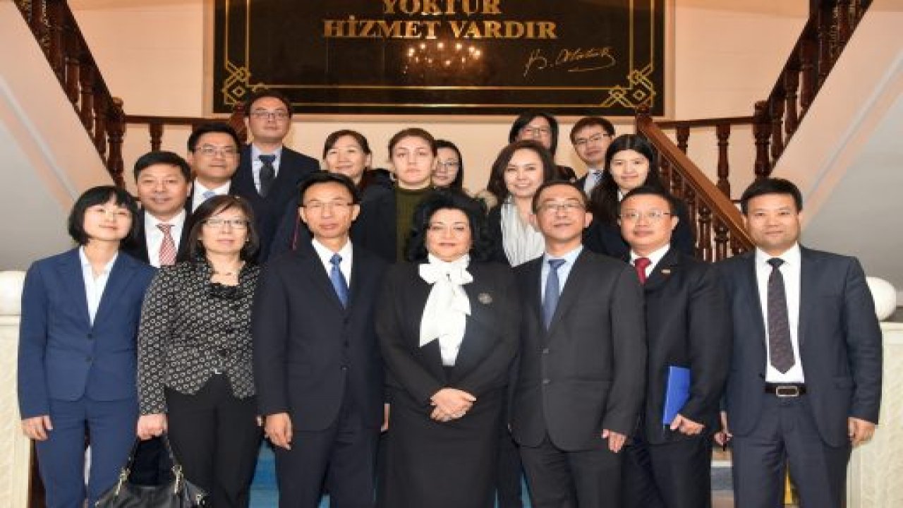 Büyükleçi Yu Hongyang, Vali Civelek’i ziyaret etti
