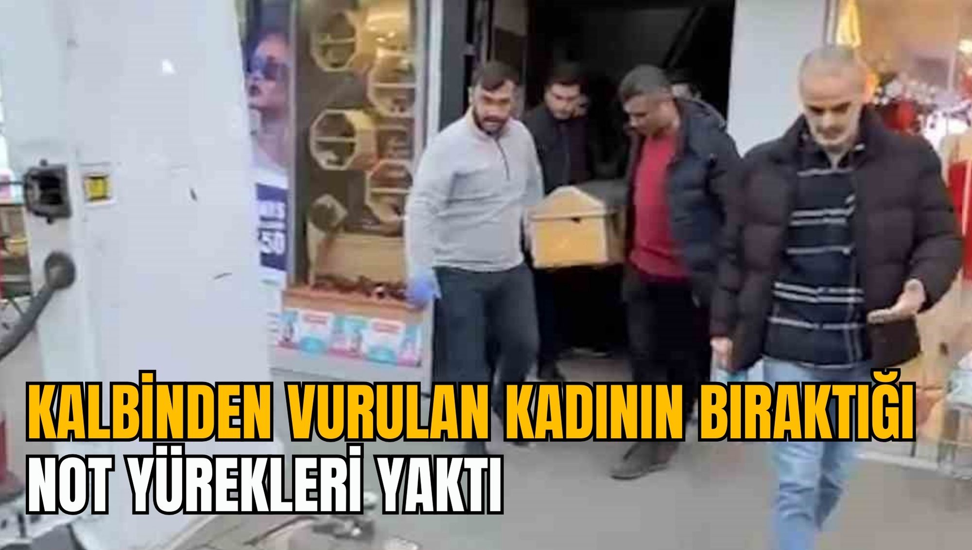 KALBİNDEN VURULAN KADININ BIRAKTIĞI NOT YÜREKLERİ YAKTI