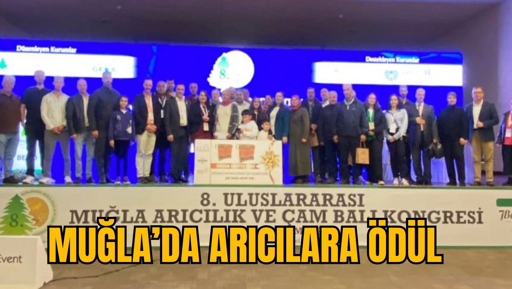 MUĞLA’DA ARICILARA ÖDÜL