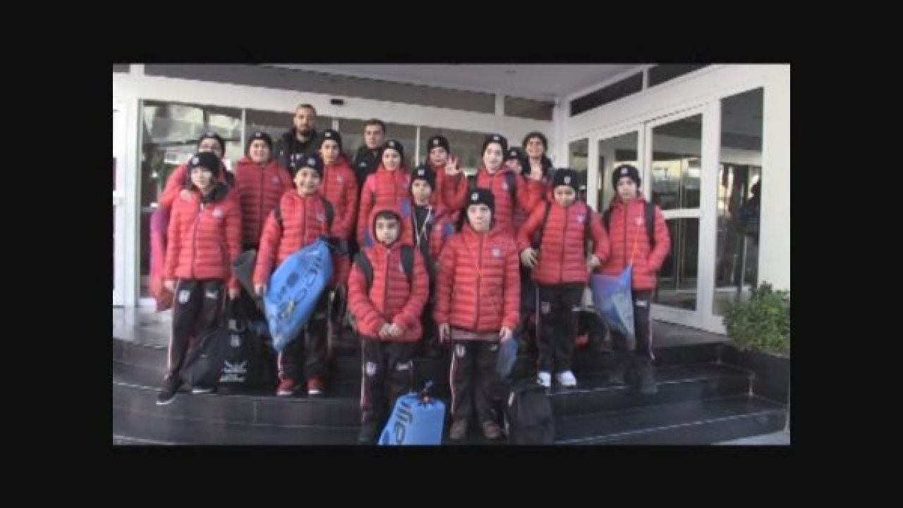 Beşiktaşlı minikler kamp için Marmaris’te