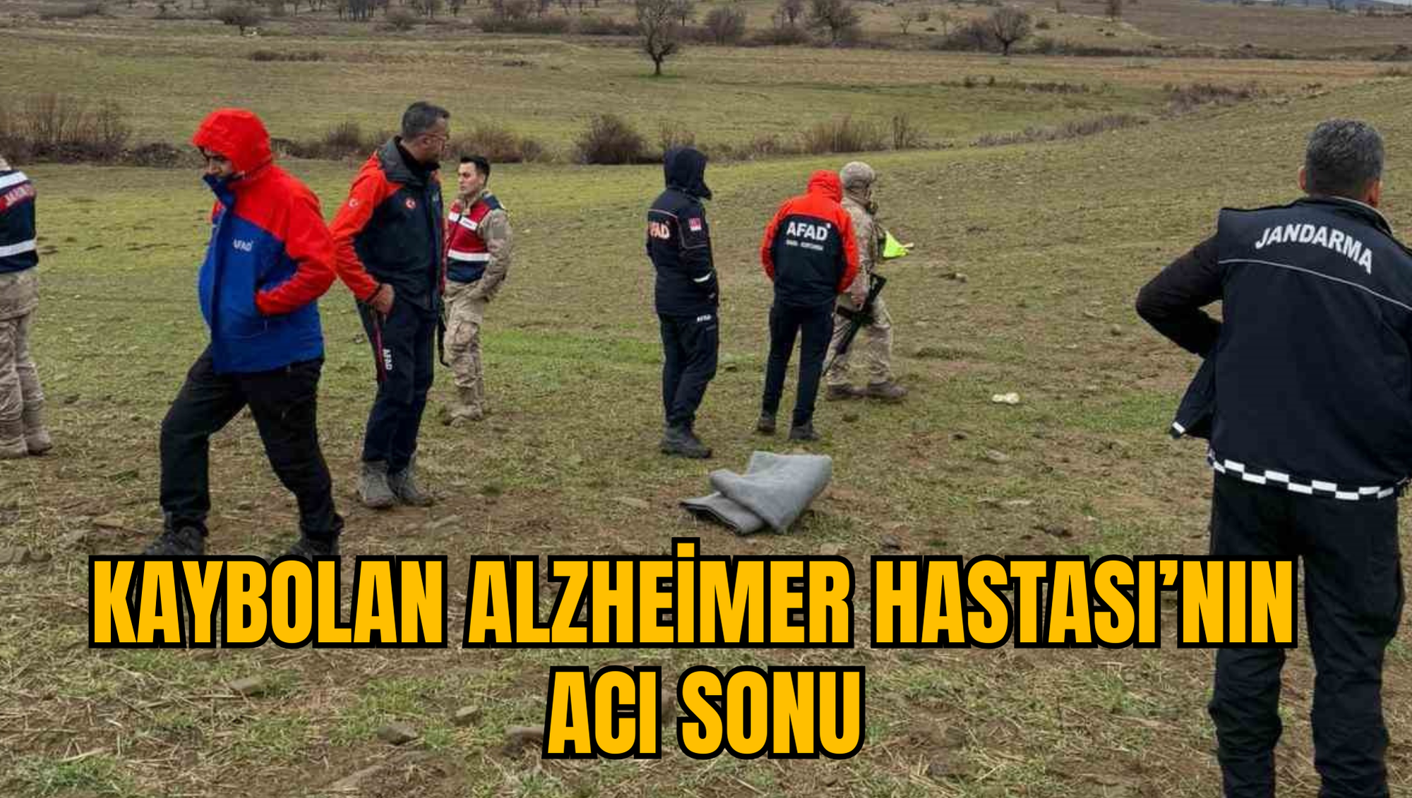 KAYBOLAN ALZHEİMER HASTASI’NIN ACI SONU