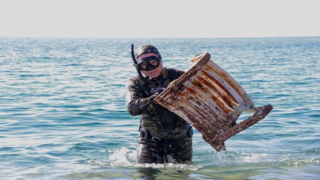 Deniz dibi  temizliği