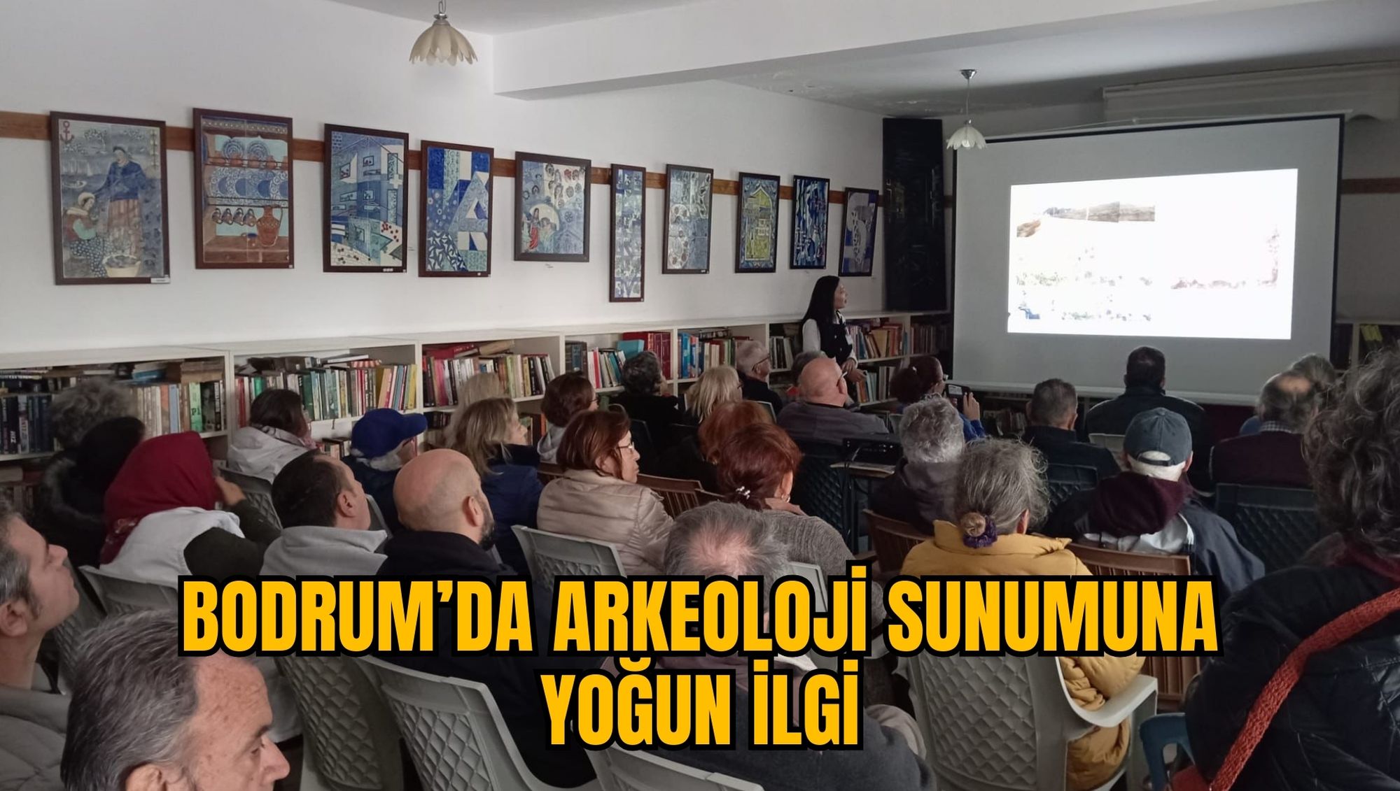 BODRUM’DA ARKEOLOJİ SUNUMUNA YOĞUN İLGİ