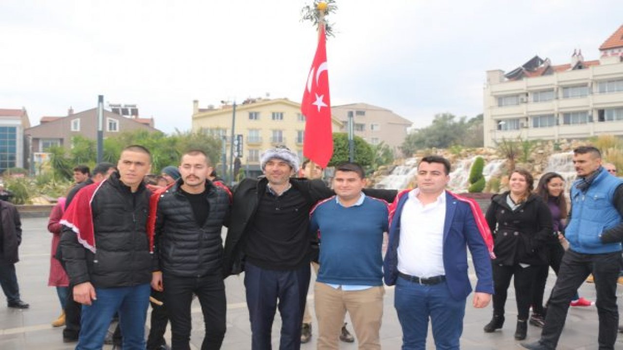 Kınalı kuzular davul zurnayla yolcu edildi