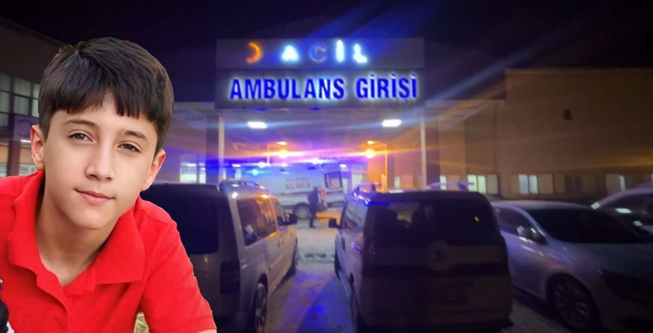 Minibüsün üzerine  kaya parçası düştü: 12 yaşındaki çocuk hayatını kaybetti