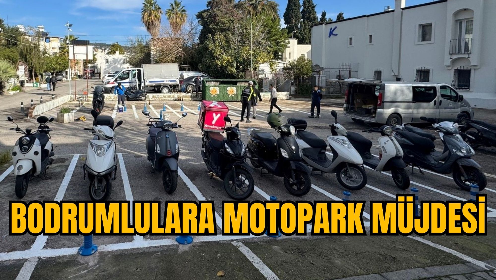 BODRUMLULARA MOTOPARK MÜJDESİ