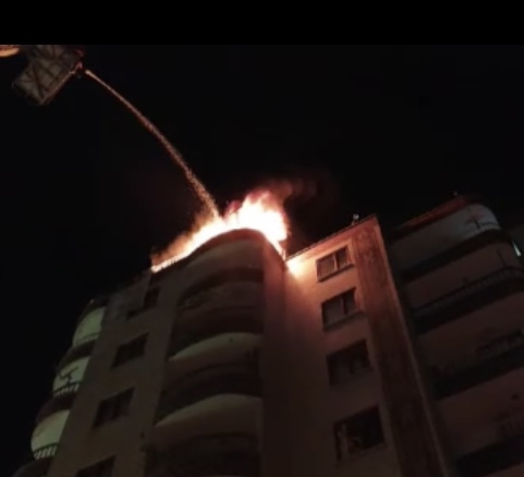 9 aylık bebek alevler içinde can verdi!