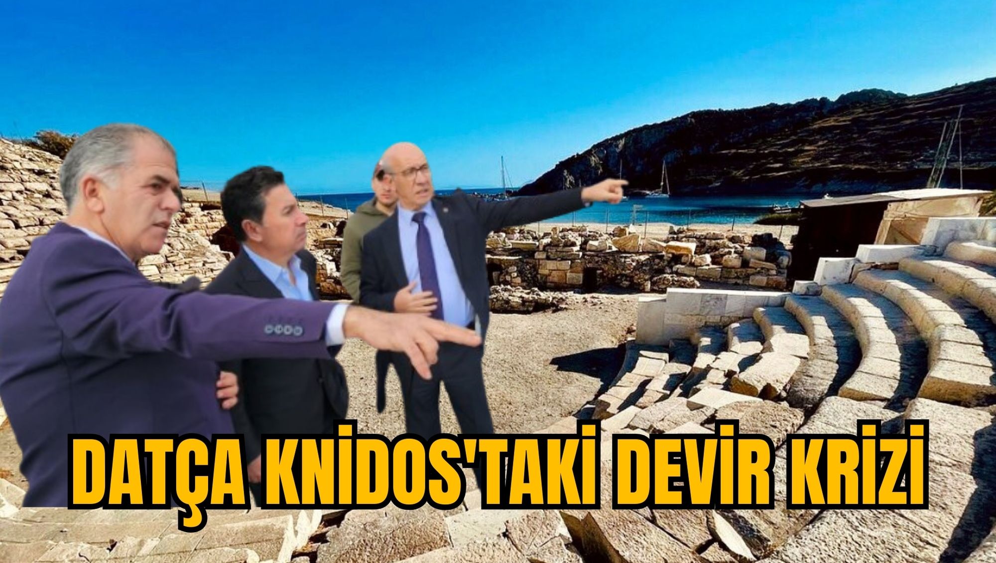 DATÇA KNİDOS'TAKİ DEVİR KRİZİ
