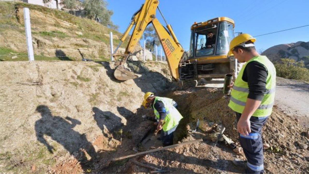 İçme suyu hattı yenileniyor
