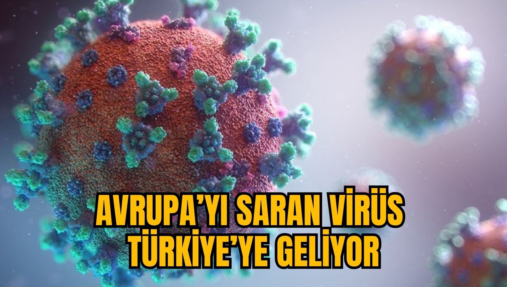 AVRUPA’YI SARAN VİRÜS TÜRKİYE’YE GELİYOR