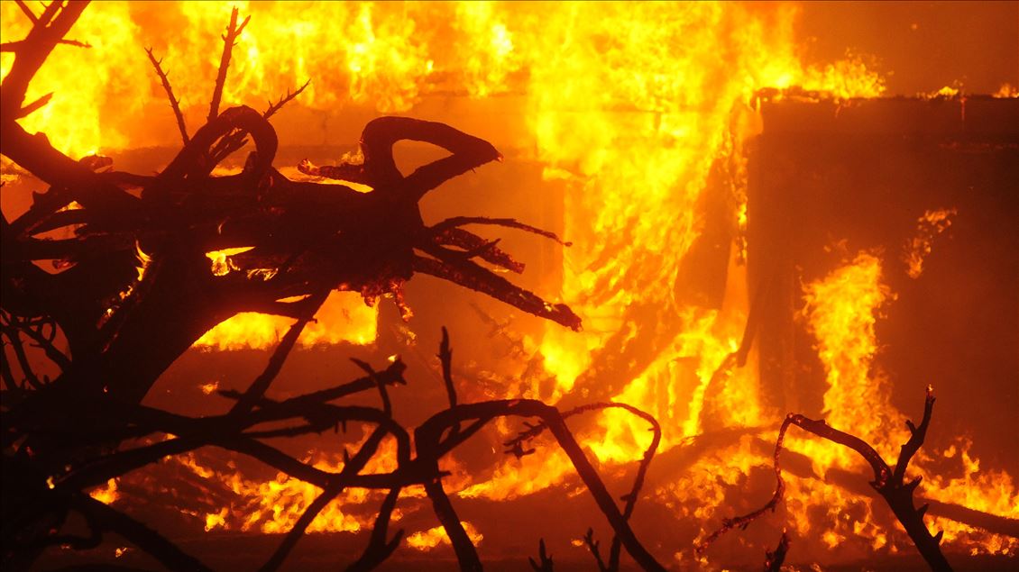 Yangın Felaketi: 30 Bin Kişi Tahliye Edildi, 10 Bin Yapıda Hasar Oluştu