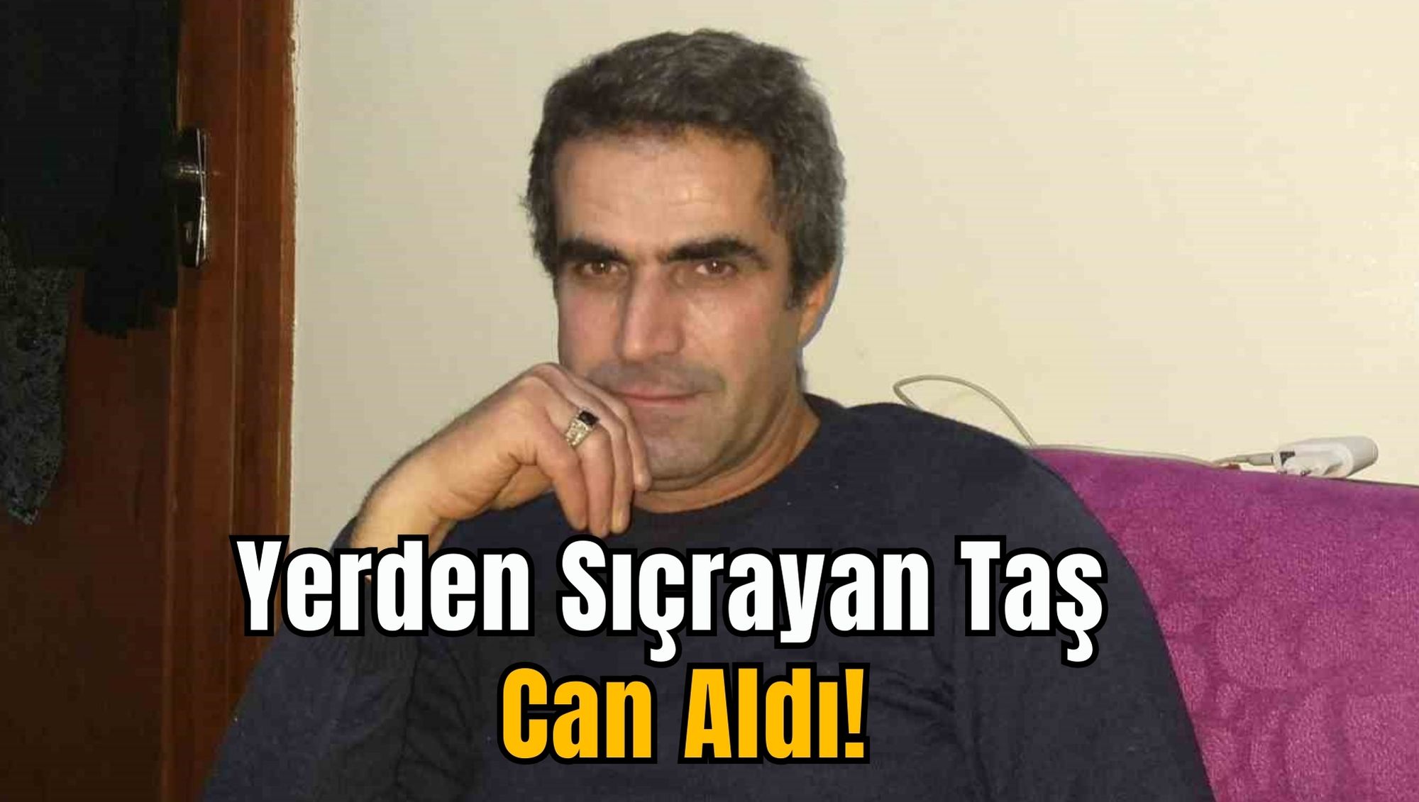 Yerden Sıçrayan Taş Can Aldı!