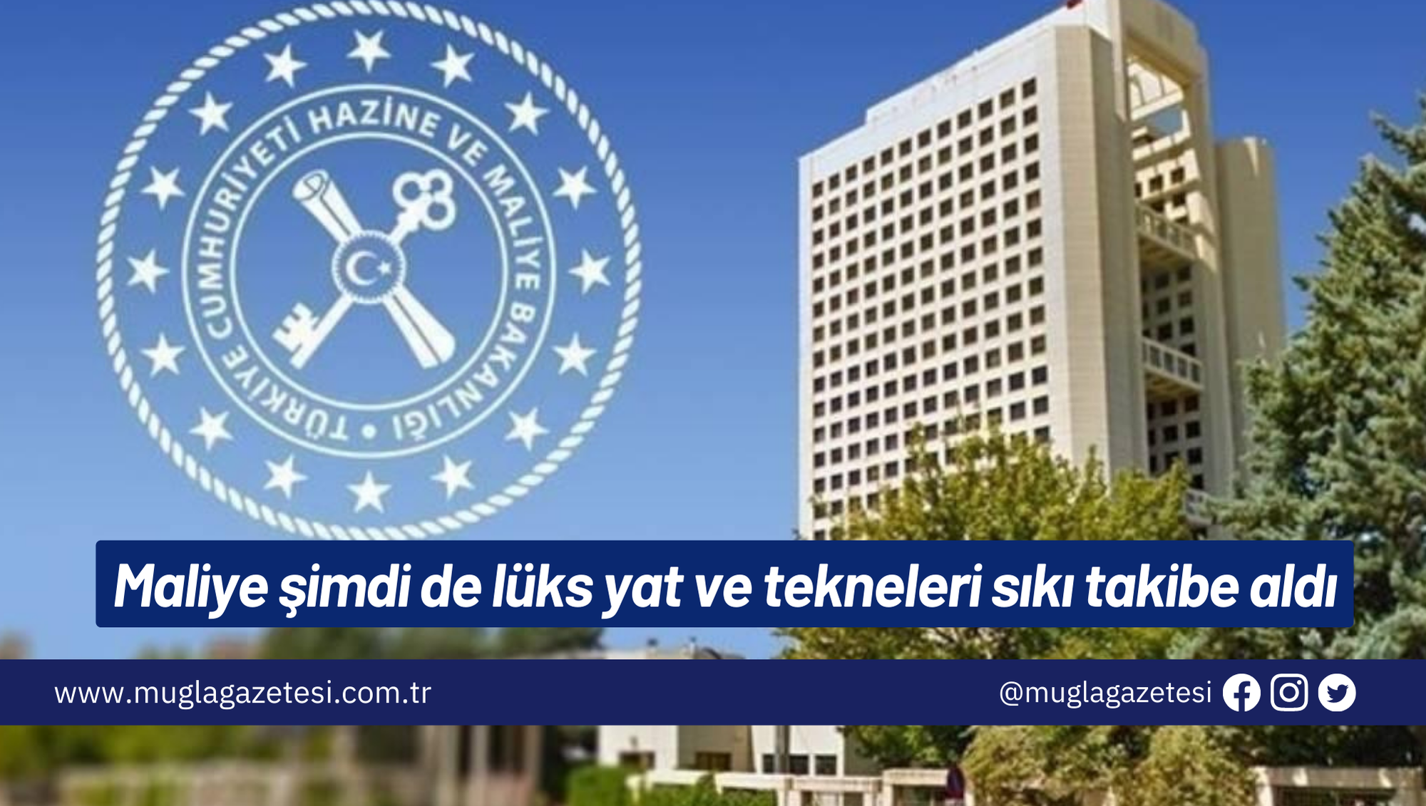 Maliye şimdi de lüks yat ve tekneleri sıkı takibe aldı