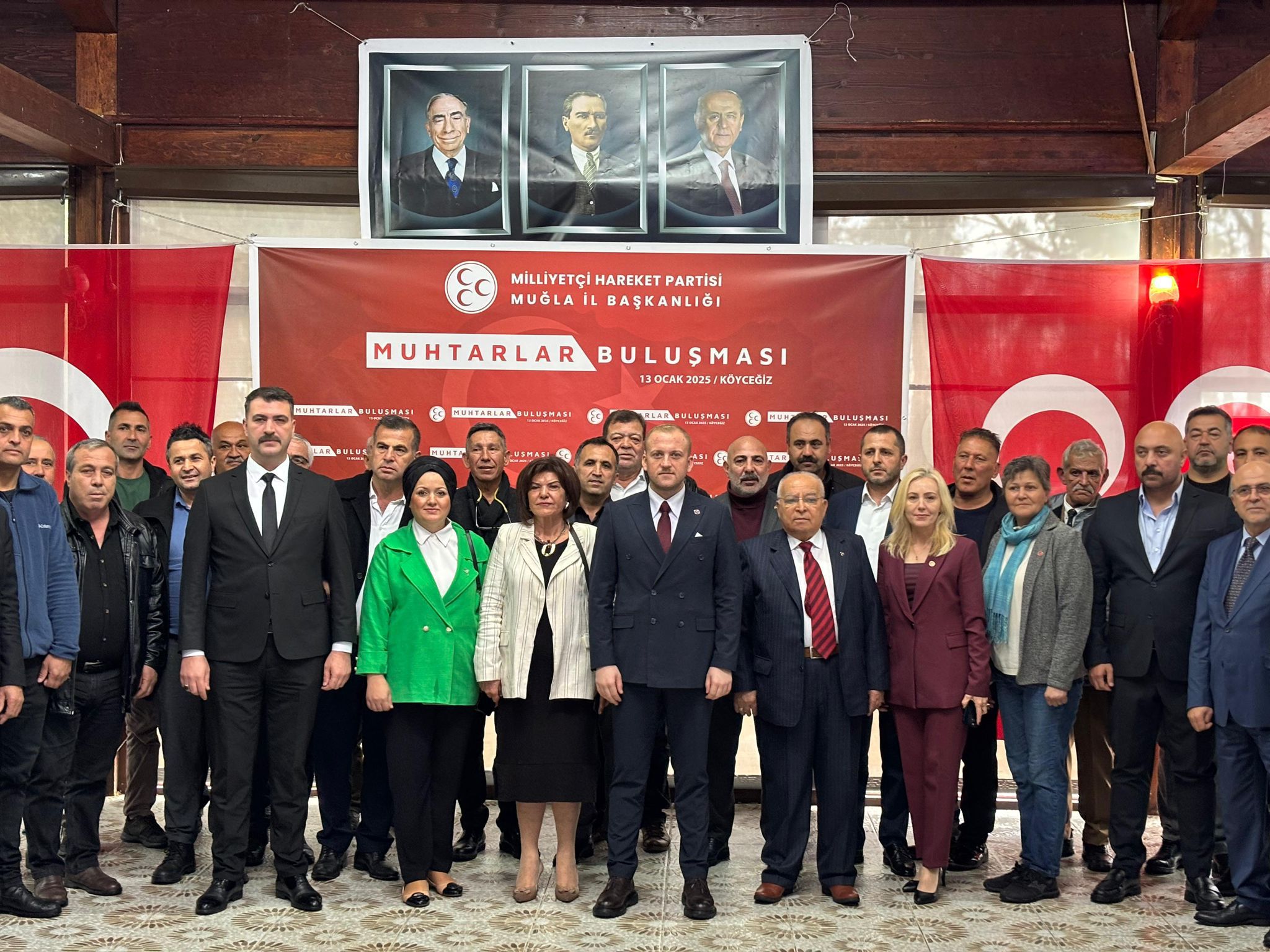MHP Muğla İl Başkanlığı’nın Muhtarlar Buluşması Köyceğiz’de yapıldı