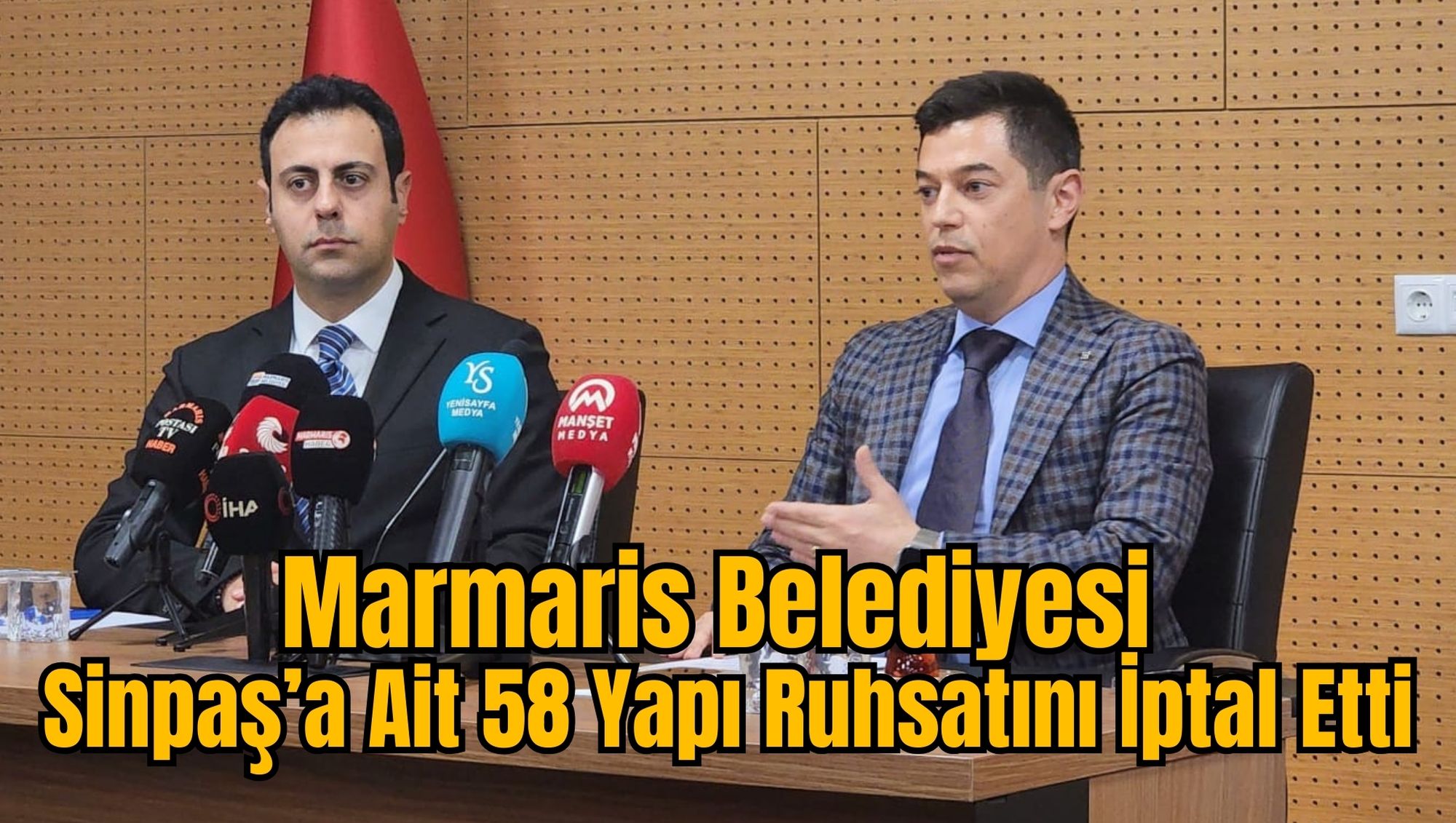Marmaris Belediyesi Sinpaş’a Ait 58 Yapı Ruhsatını İptal Etti