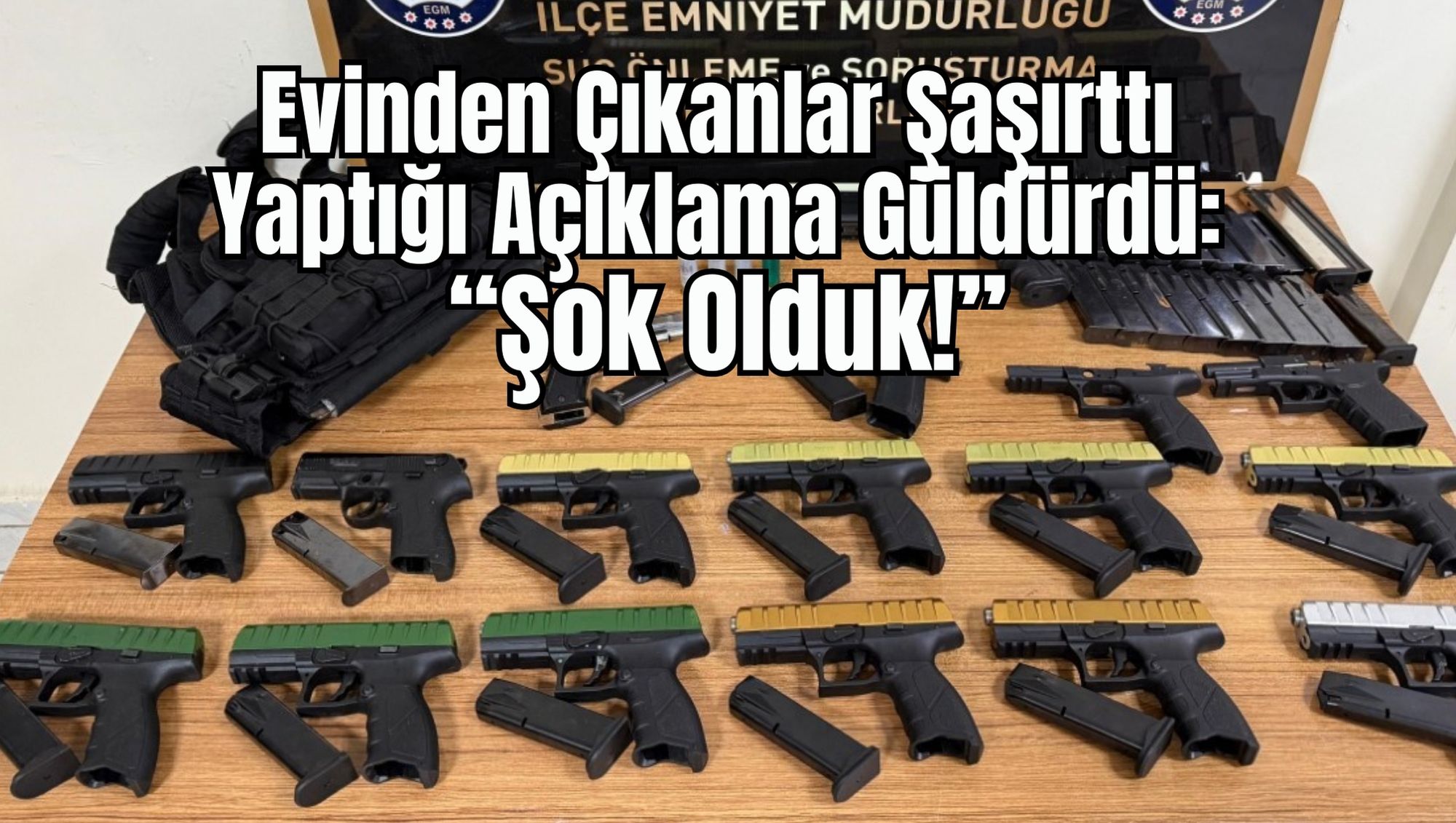 Evinden Çıkanlar Şaşırttı, Yaptığı Açıklama Güldürdü: “Şok Olduk!”
