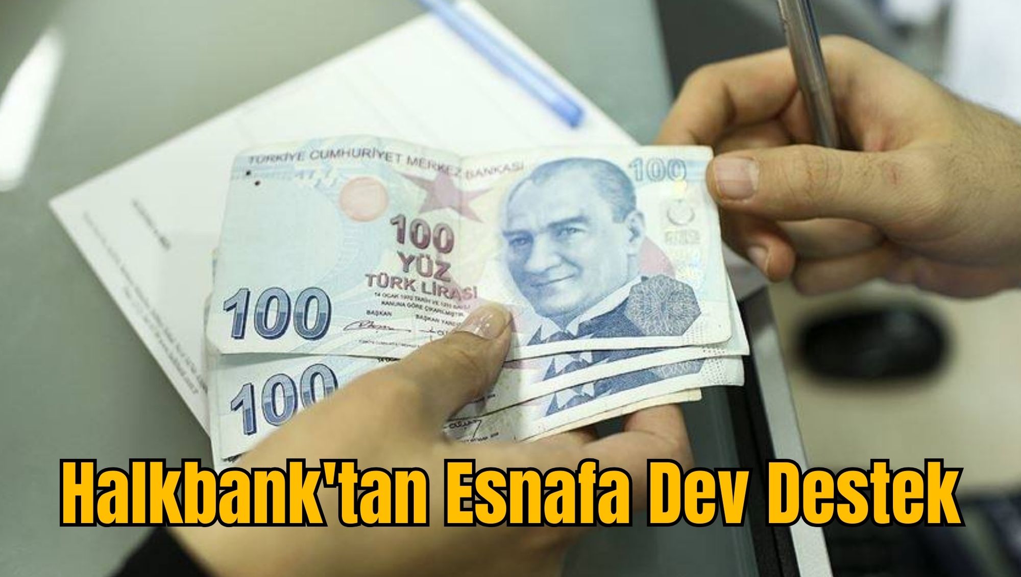 Halkbank'tan Esnafa Dev Destek