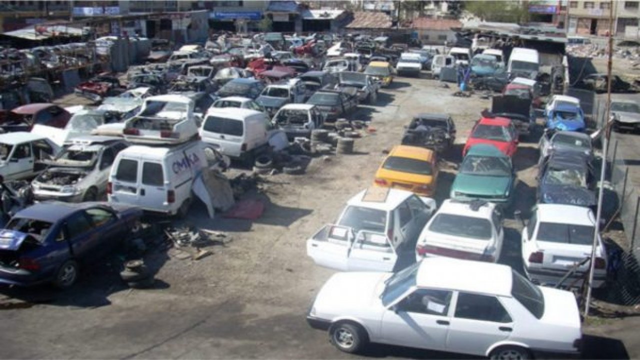 Hurda araç  kıymete bindi