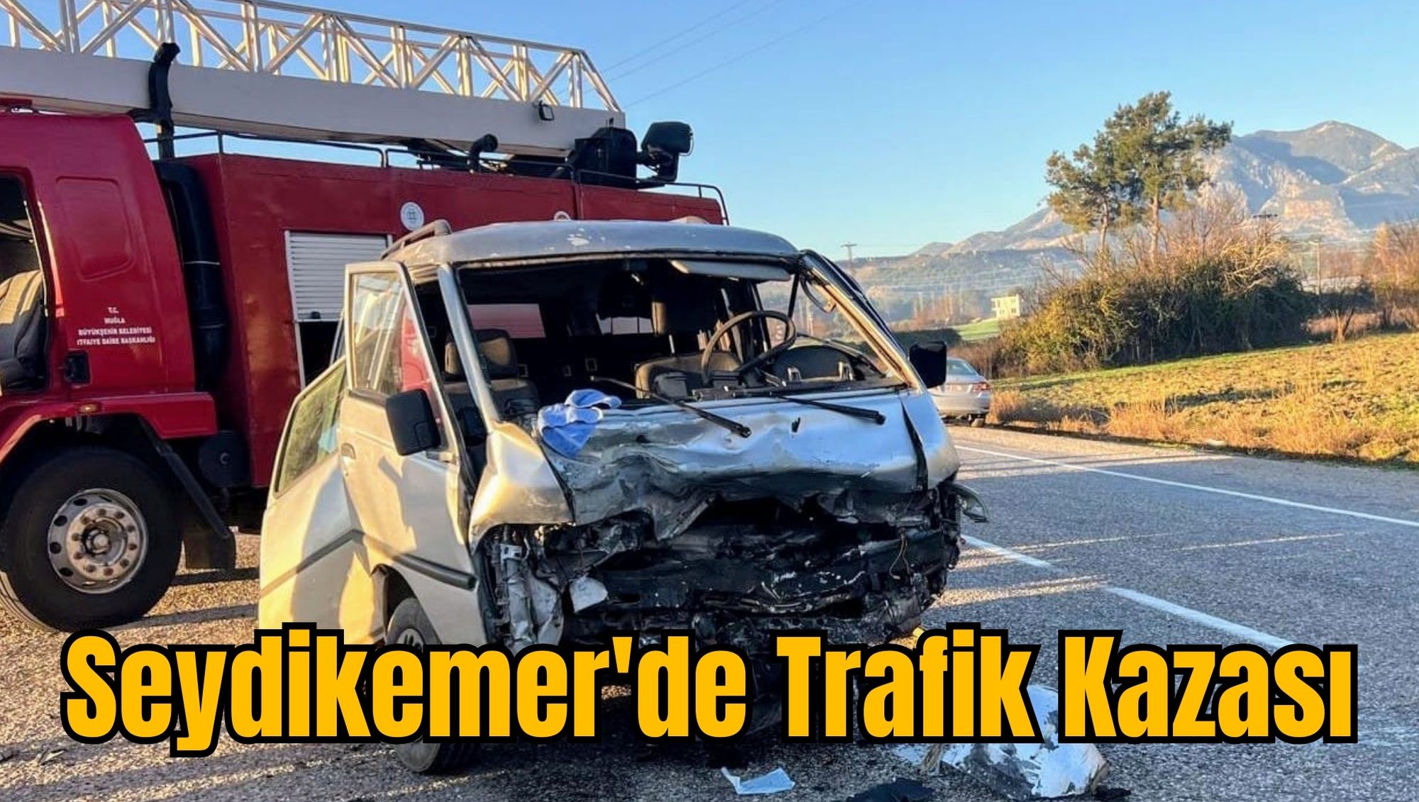 Seydikemer'de Trafik Kazası