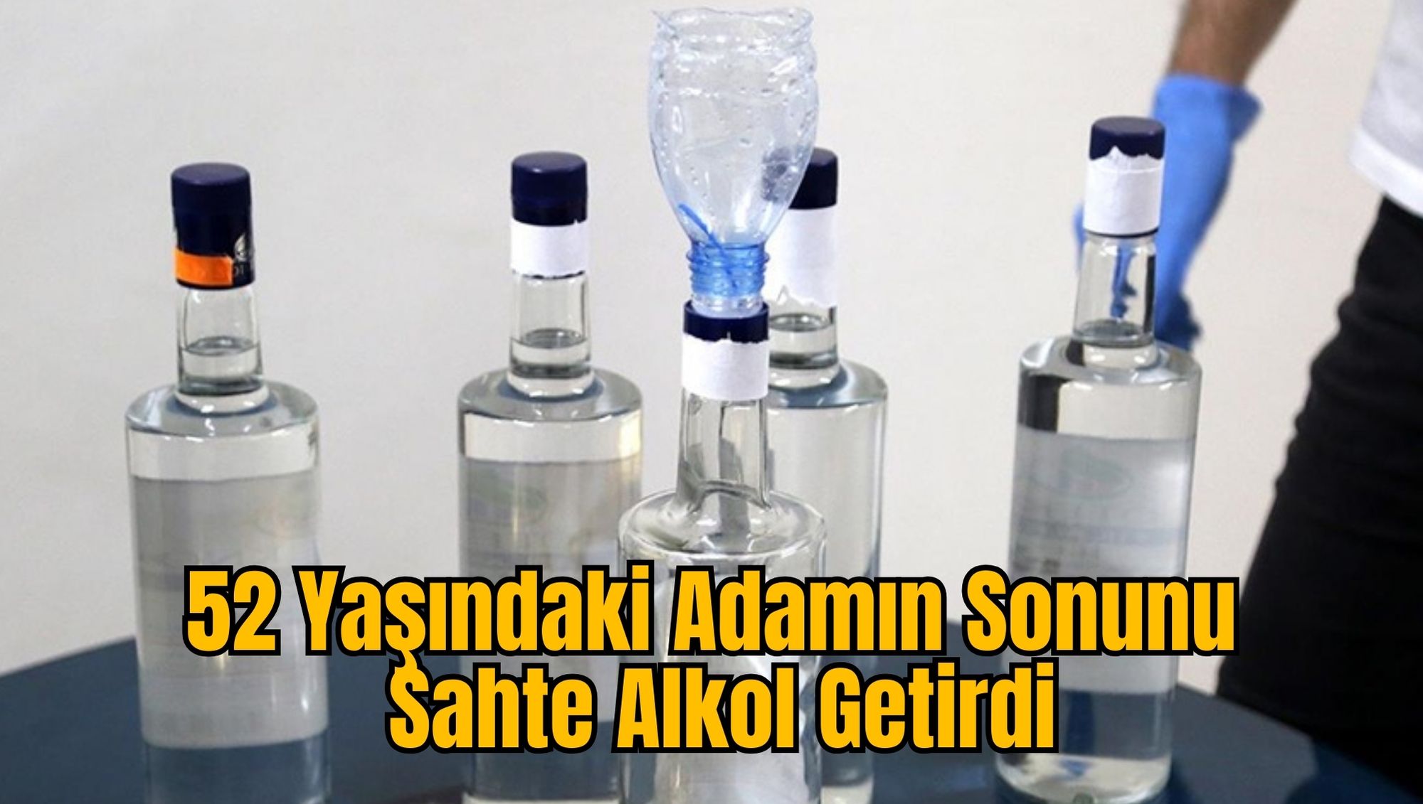 52 Yaşındaki Adamın Sonunu Sahte Alkol Getirdi