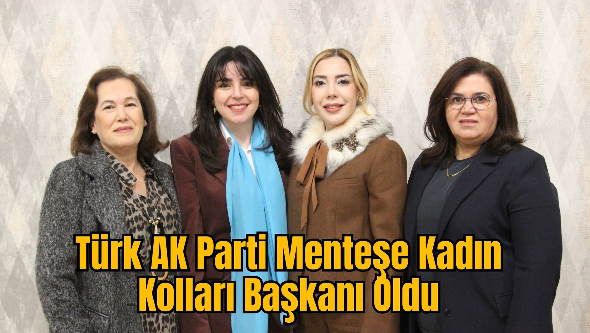 Türk AK Parti Menteşe Kadın Kolları Başkanı Oldu