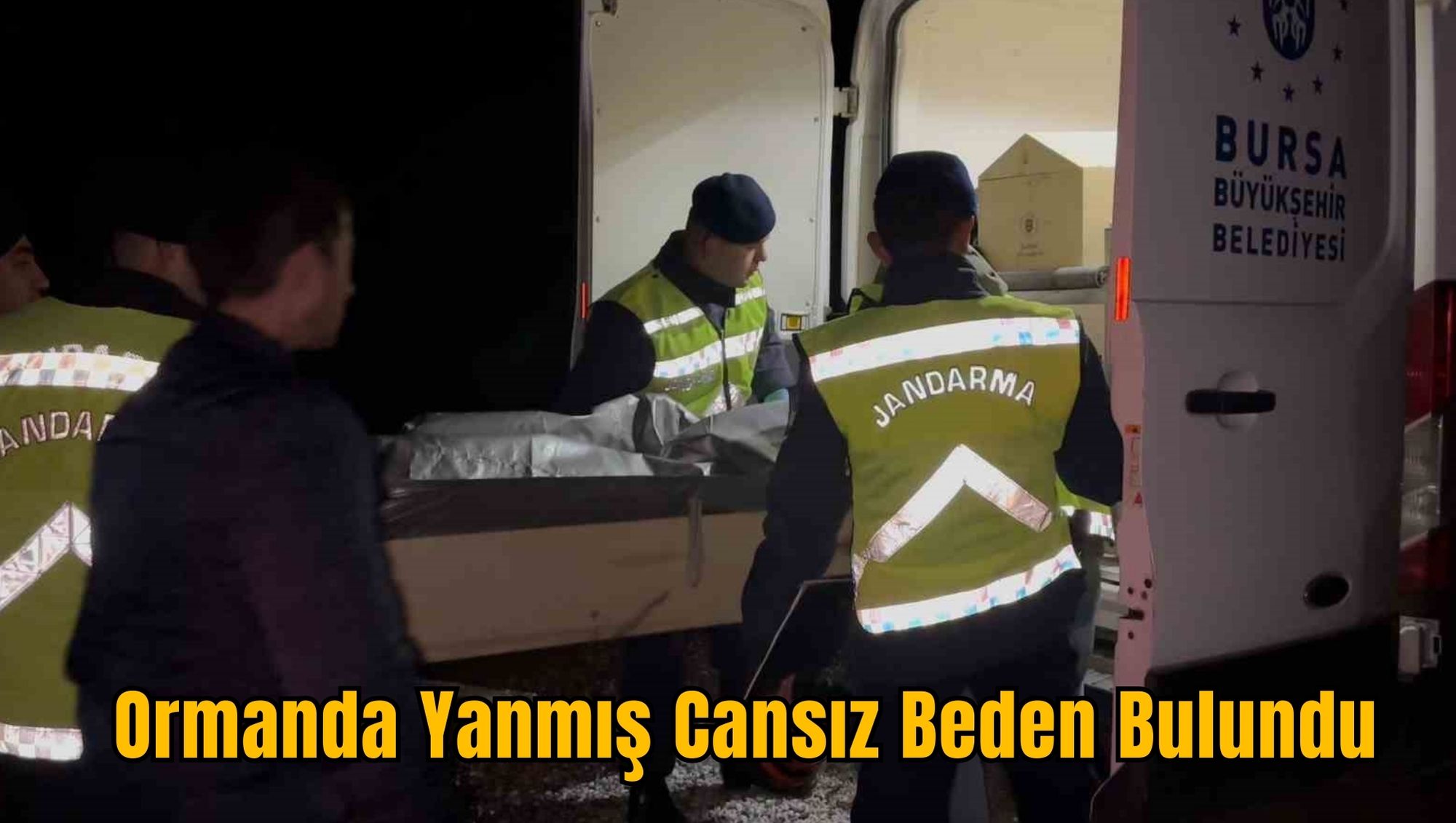 Ormanda Yanmış Cansız Beden Bulundu