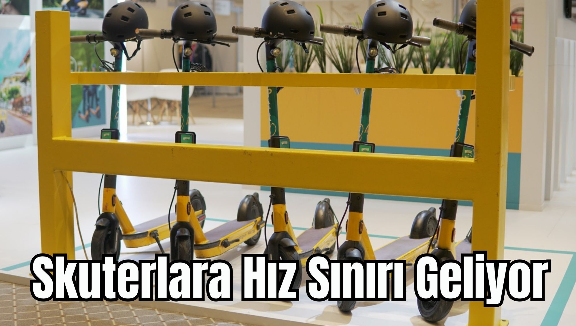 Skuterlara Hız Sınırı Geliyor