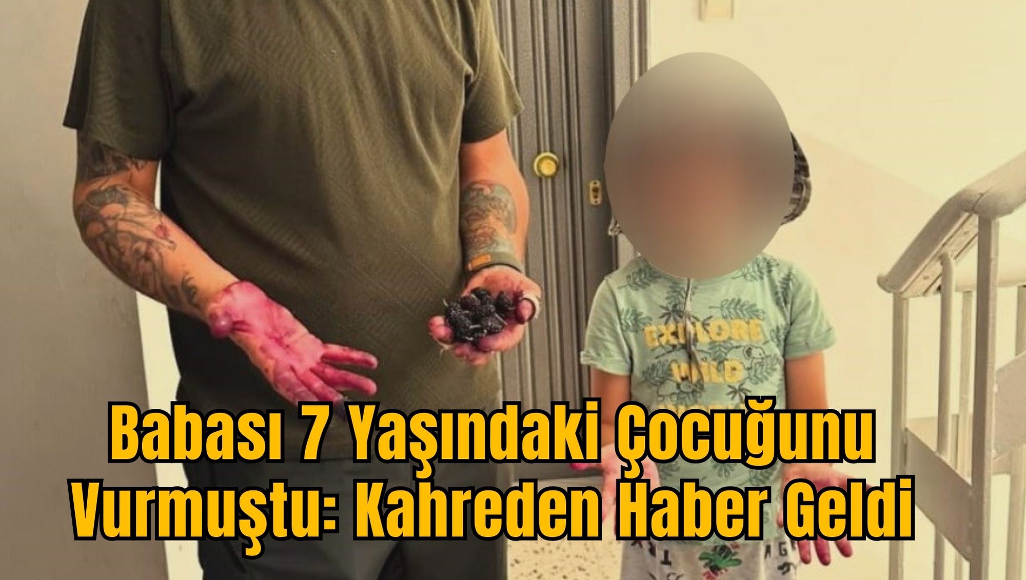 Babası 7 Yaşındaki Çocuğunu Vurmuştu: Kahreden Haber Geldi