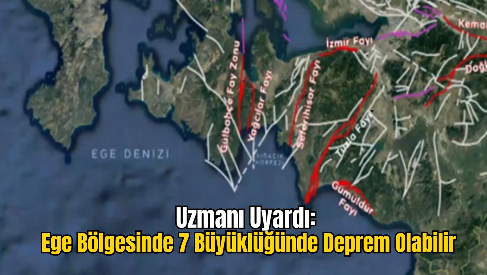 Uzmanı Uyardı: Ege Bölgesinde 7 Büyüklüğünde Deprem Olabilir