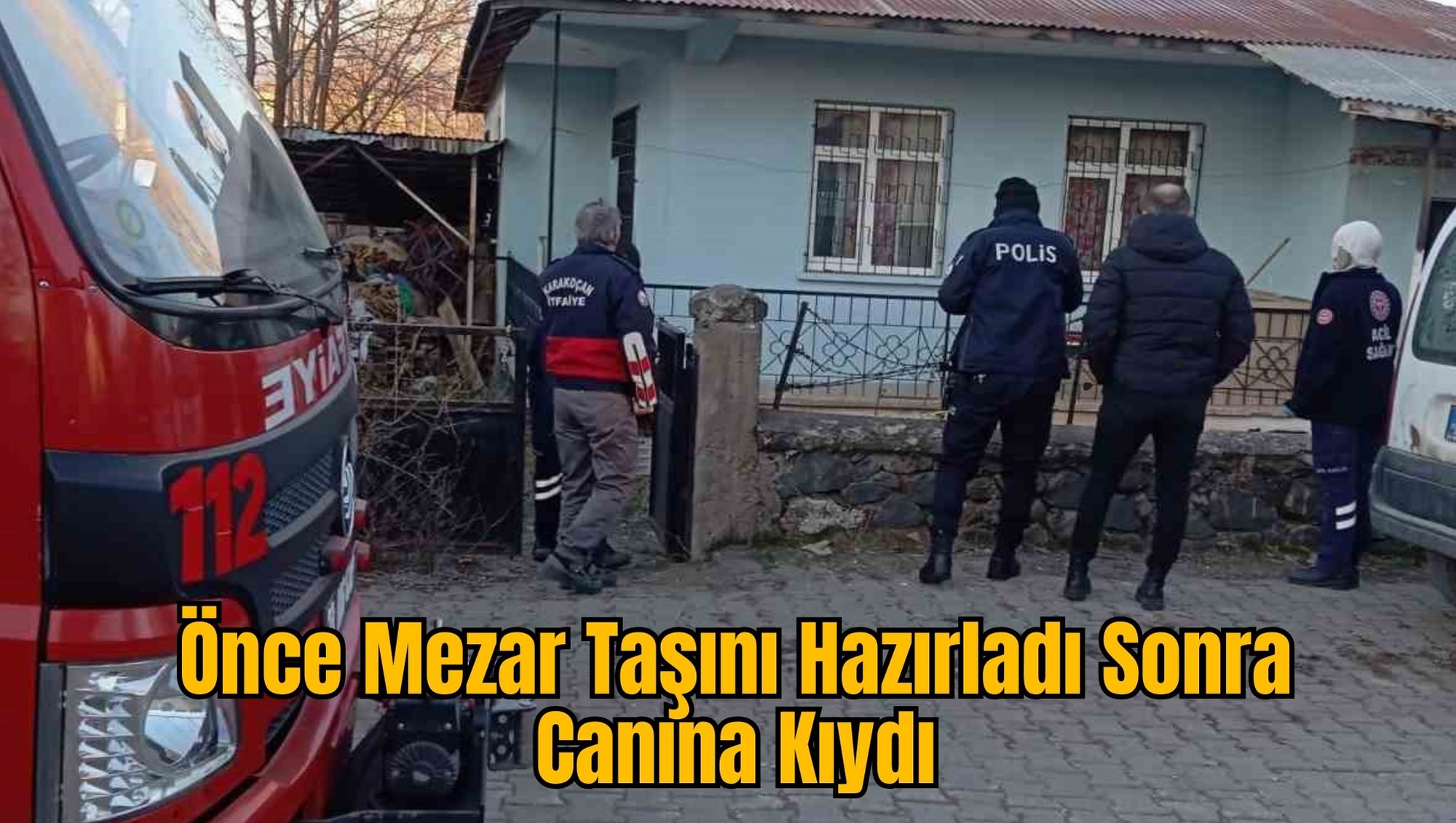 Önce Mezar Taşını Hazırladı Sonra Canına Kıydı