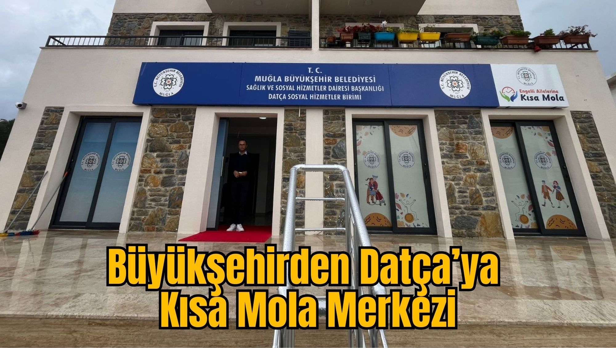 Büyükşehirden Datça’ya Kısa Mola Merkezi