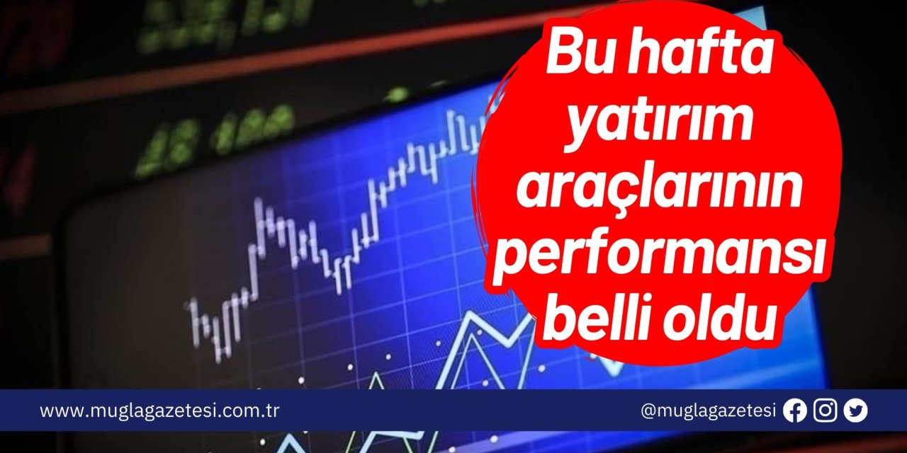 Bu hafta yatırım araçlarının performansı belli oldu