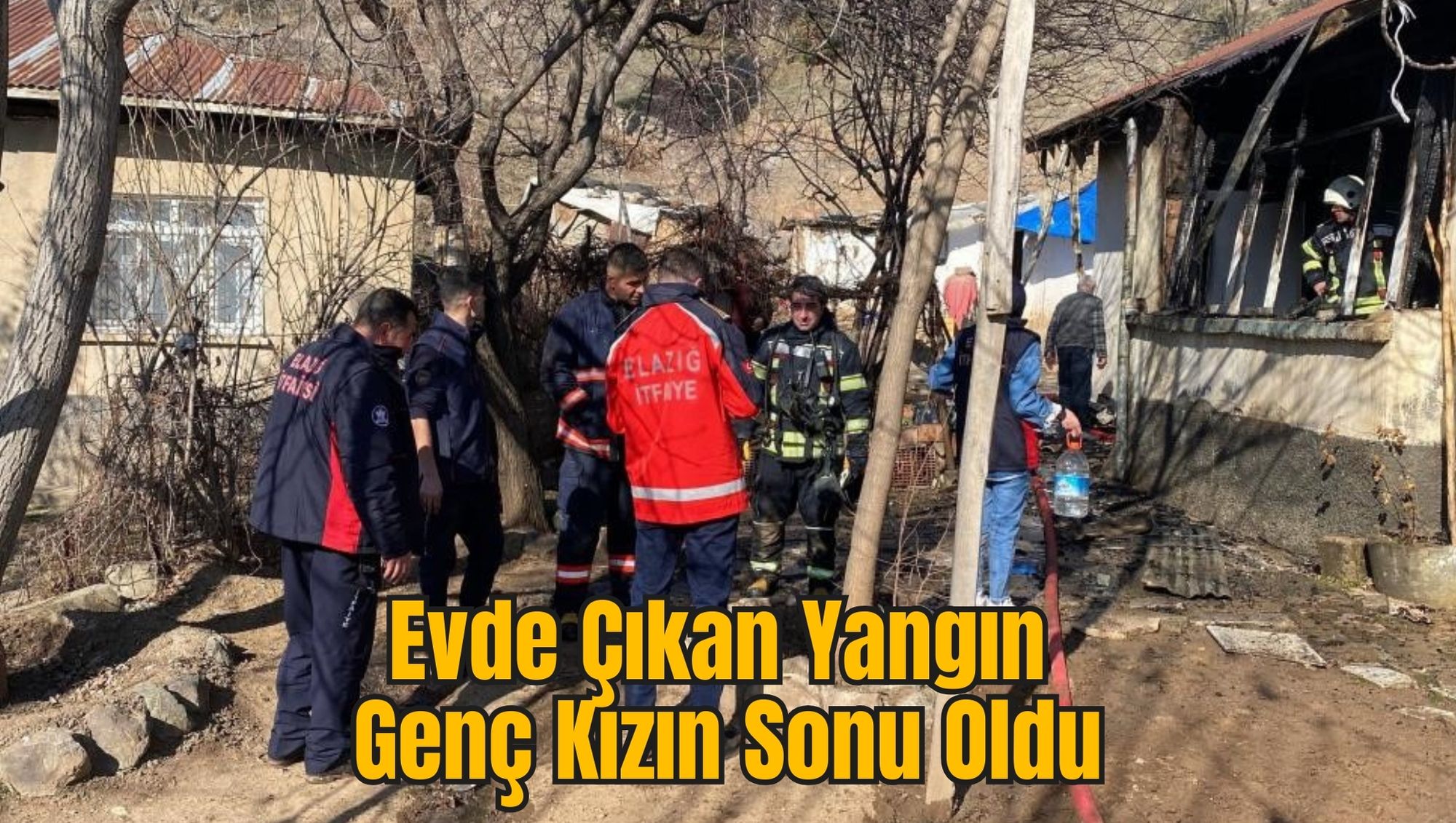 Evde Çıkan Yangın Genç Kızın Sonu Oldu