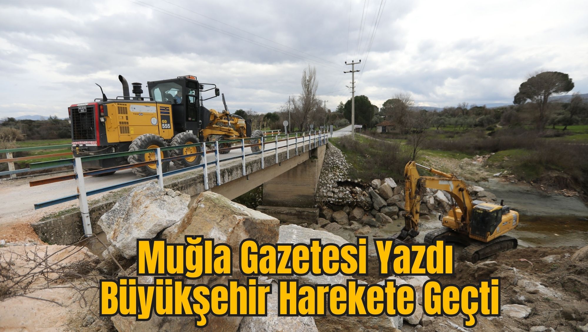 Muğla Gazetesi Yazdı Büyükşehir Harekete Geçti