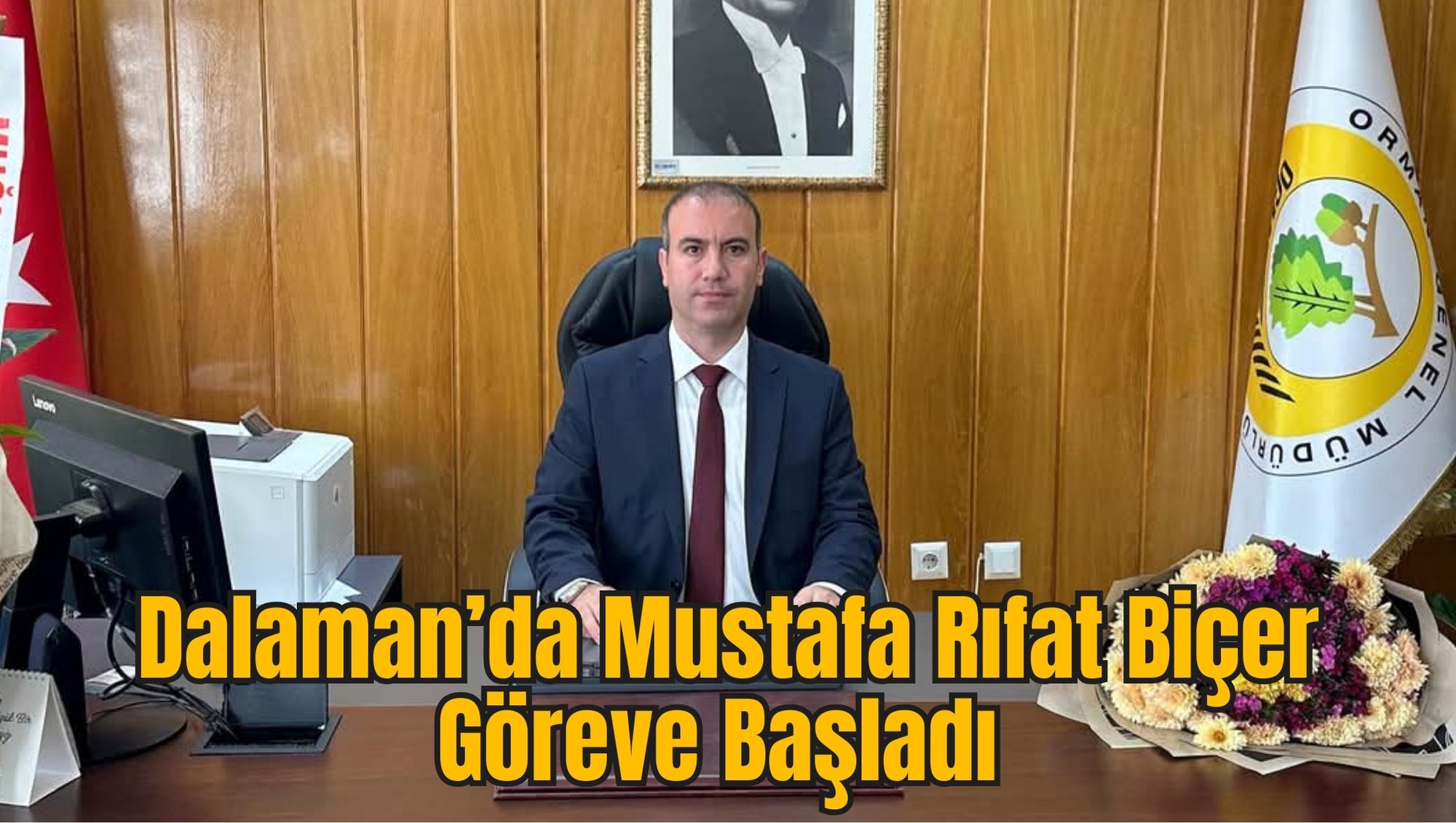 Dalaman’da Mustafa Rıfat Biçer Göreve Başladı