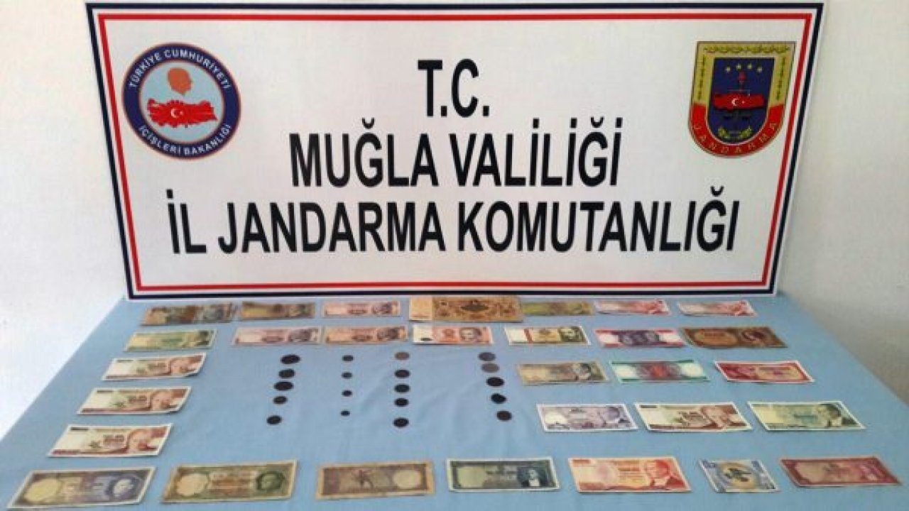 Eski paraları jandarmaya satmaya çalıştı