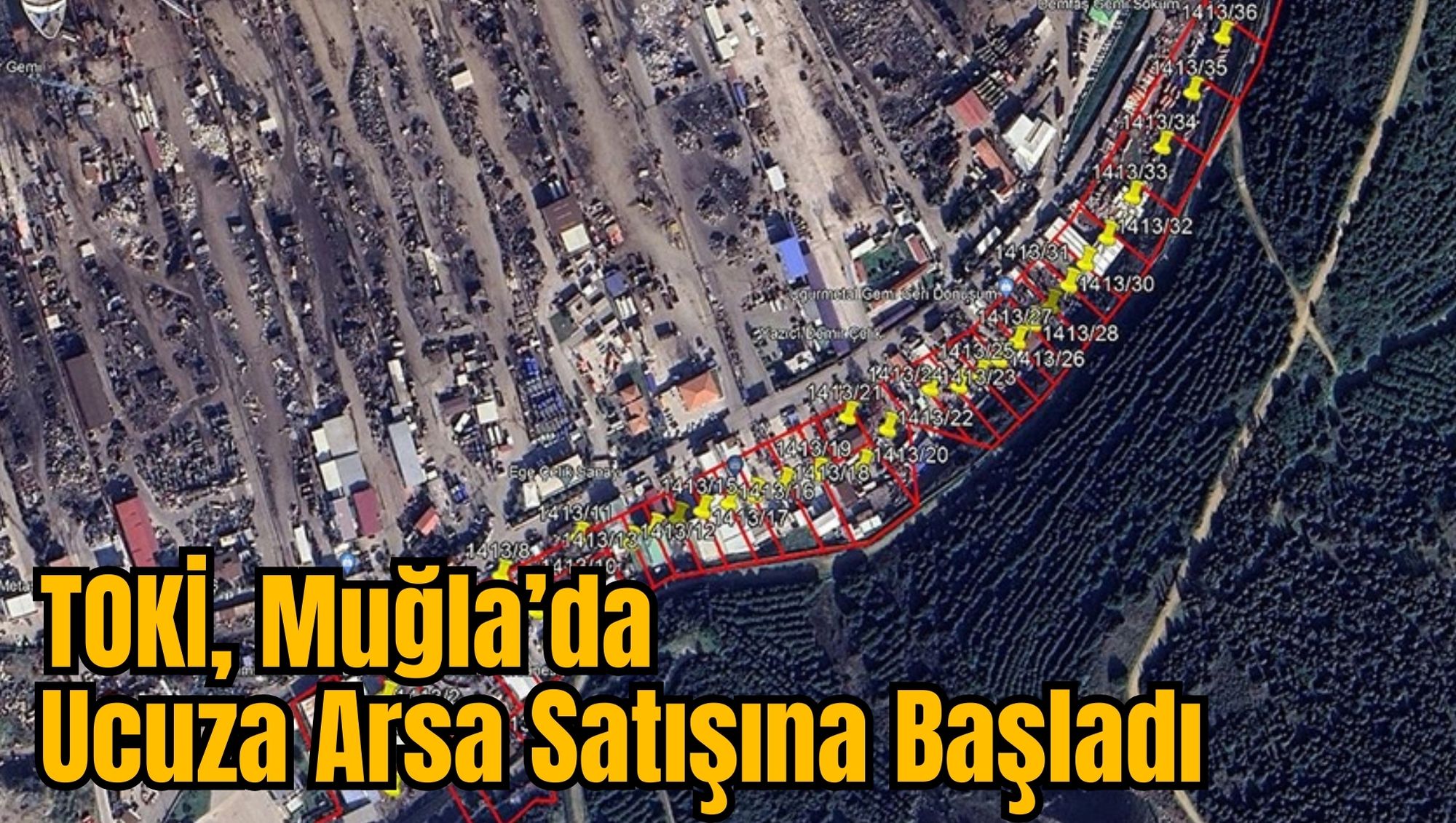 TOKİ, Muğla’da Ucuza Arsa Satışına Başladı