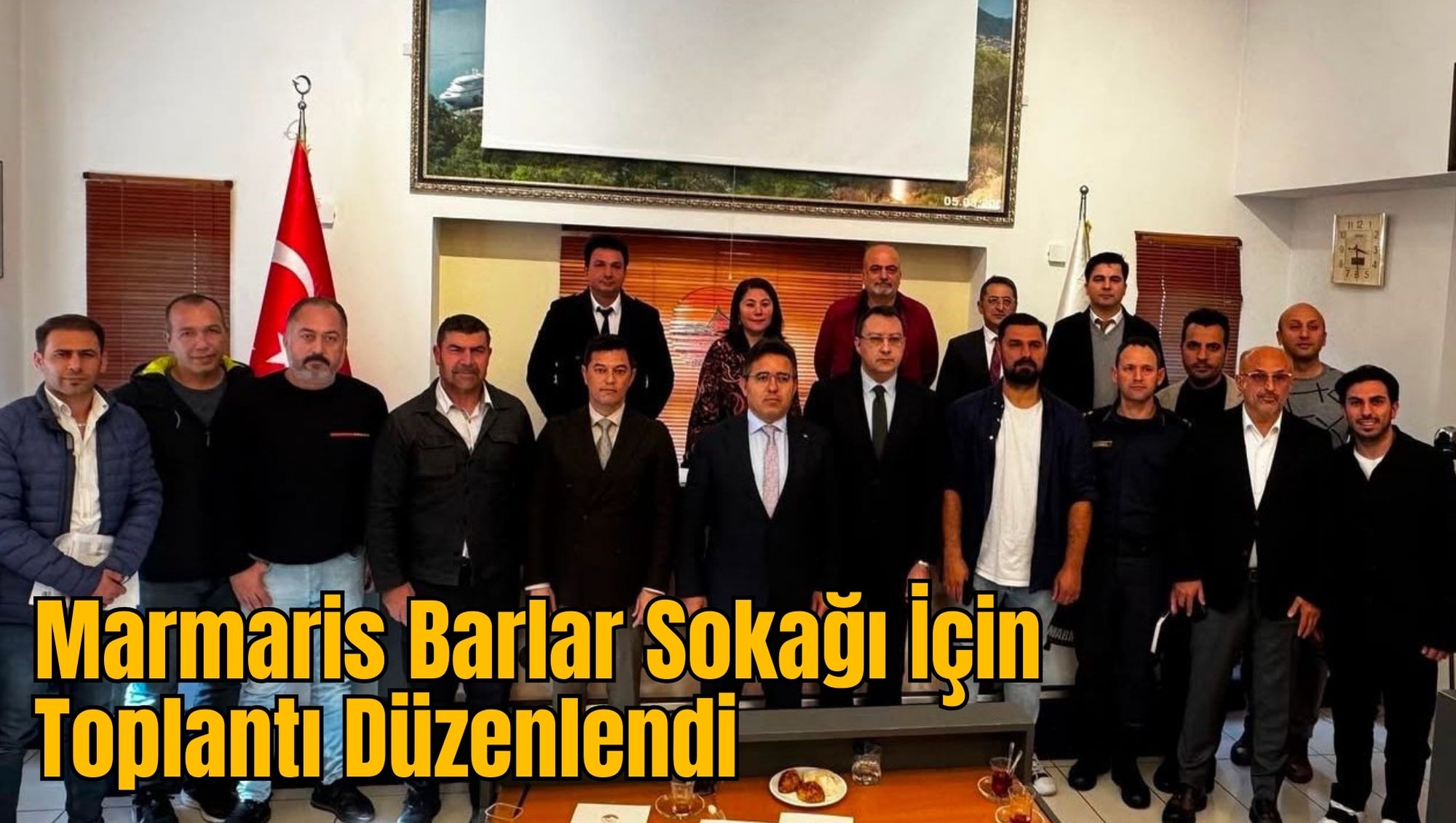 Marmaris Barlar Sokağı İçin Toplantı Düzenlendi