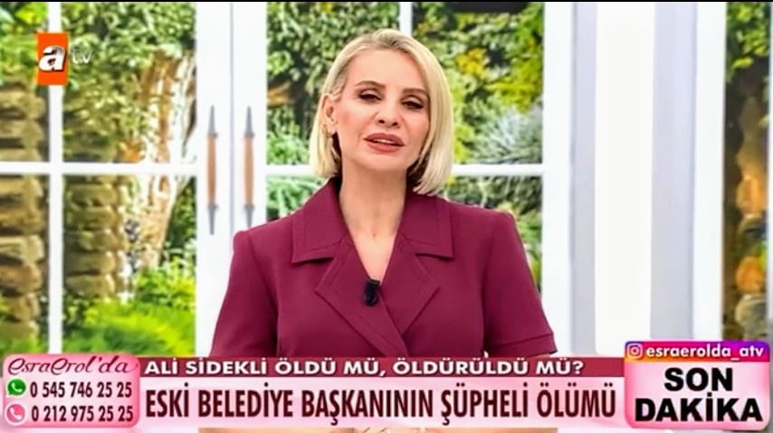 Esra Erol’da Ölüdeniz’in Efsane Belediye Başkanının Ölümü Gündem Oldu