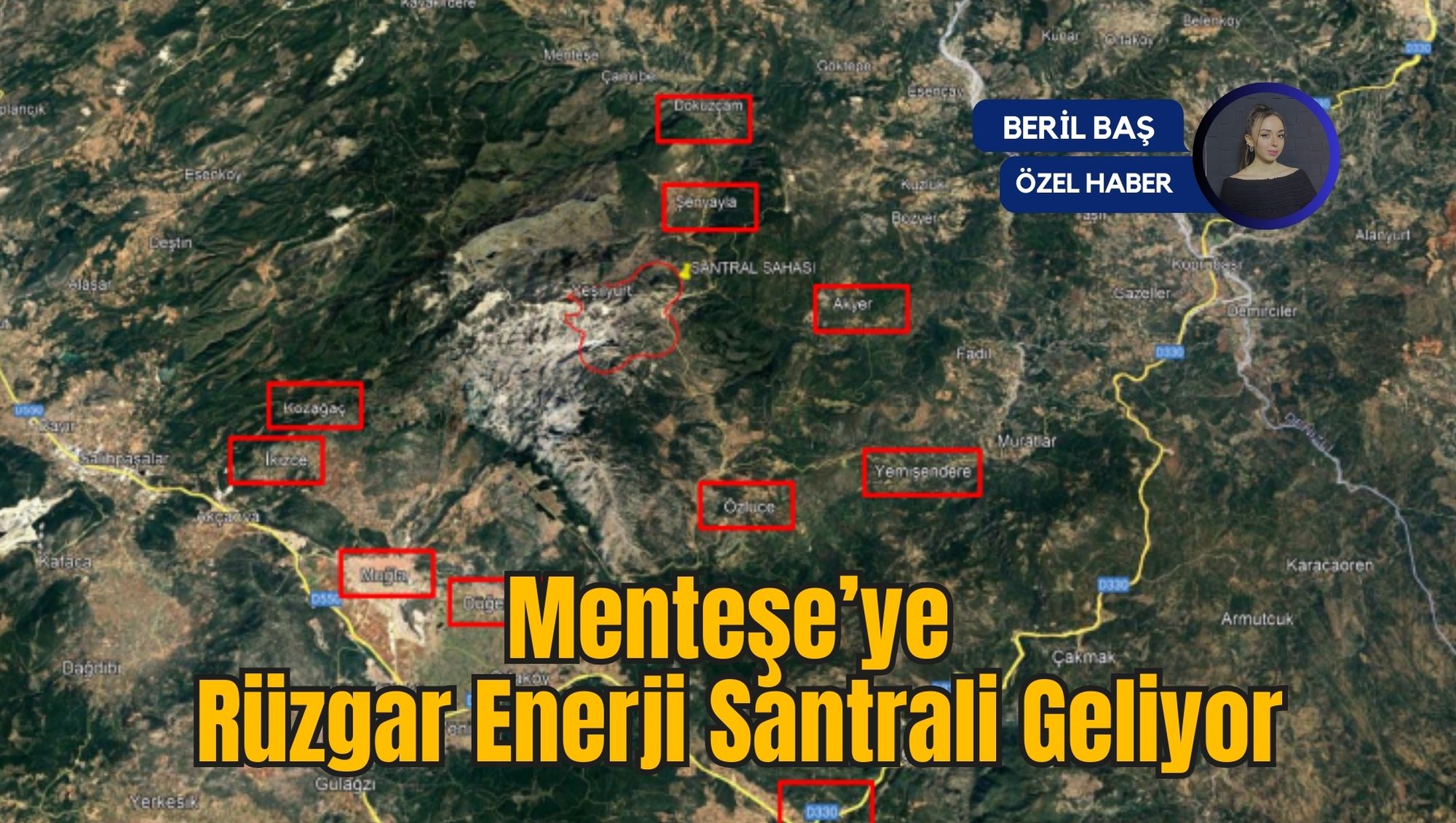 Menteşe’ye Rüzgar Enerji Santrali Geliyor