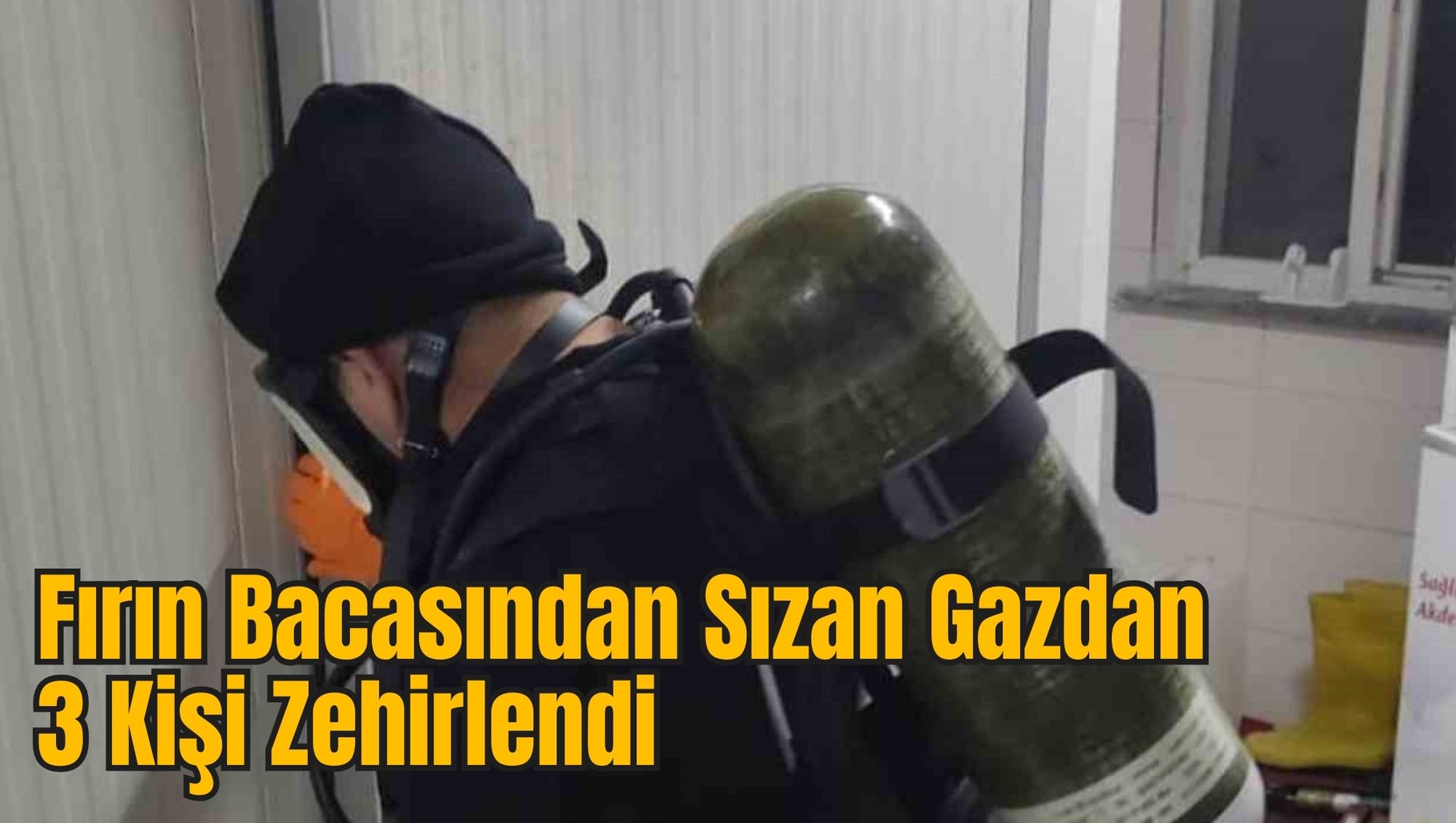 Fırın Bacasından Sızan Gazdan 3 Kişi Zehirlendi