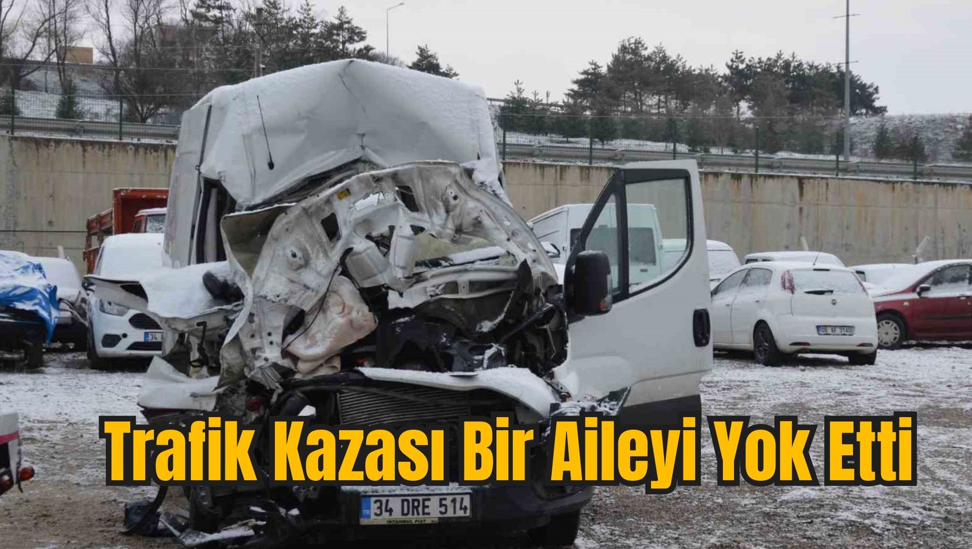 Trafik Kazası Bir Aileyi Yok Etti