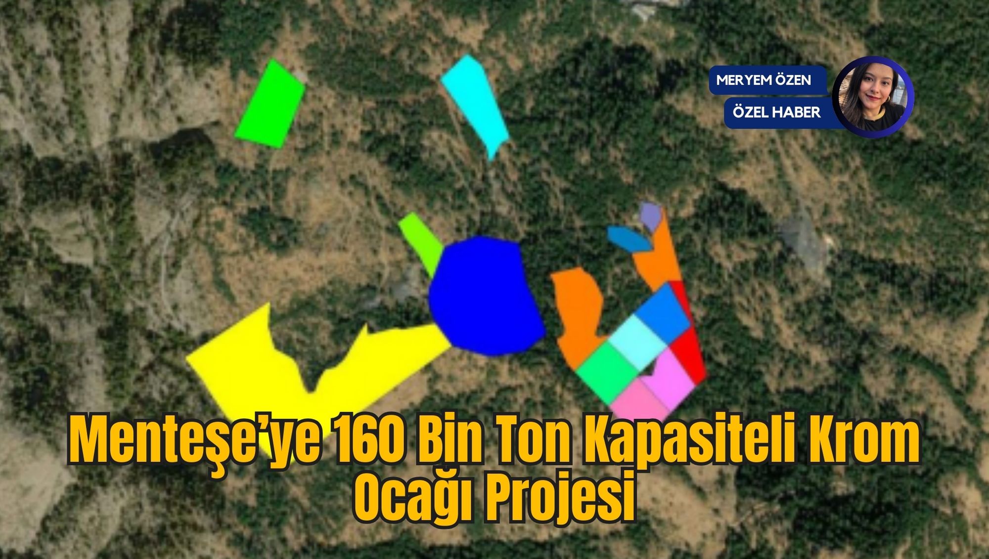 Menteşe’ye 160 Bin Ton Kapasiteli Krom Ocağı Projesi