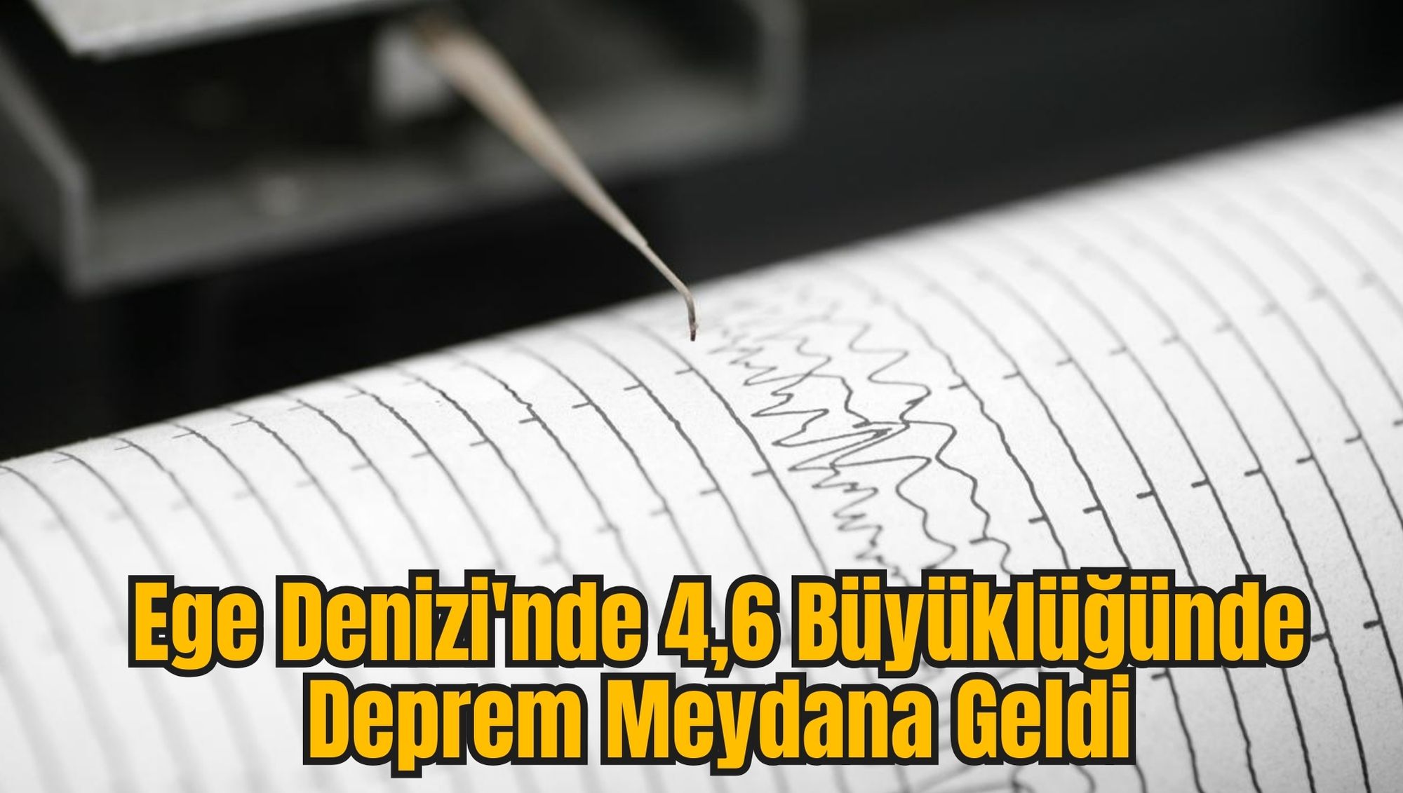 Sabah Saatlerinde Ege Yine Korkuttu: 4.6 Deprem