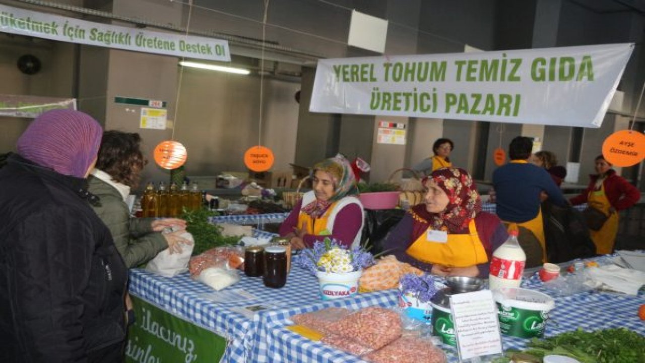 Bu pazara ithal tohumdan üretilen ve ilaçlı ürünler giremiyor