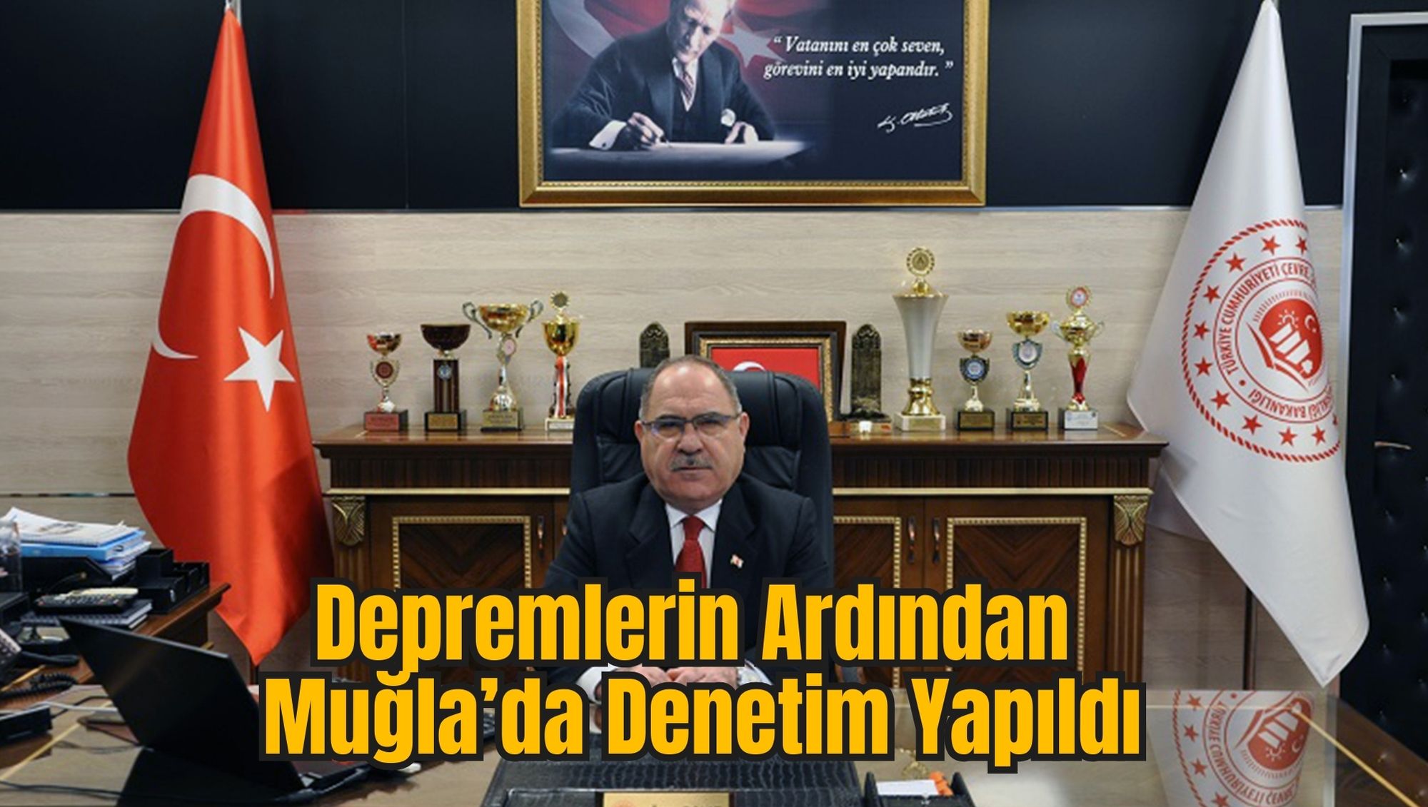 Depremlerin Ardından Muğla’da Denetim Yapıldı