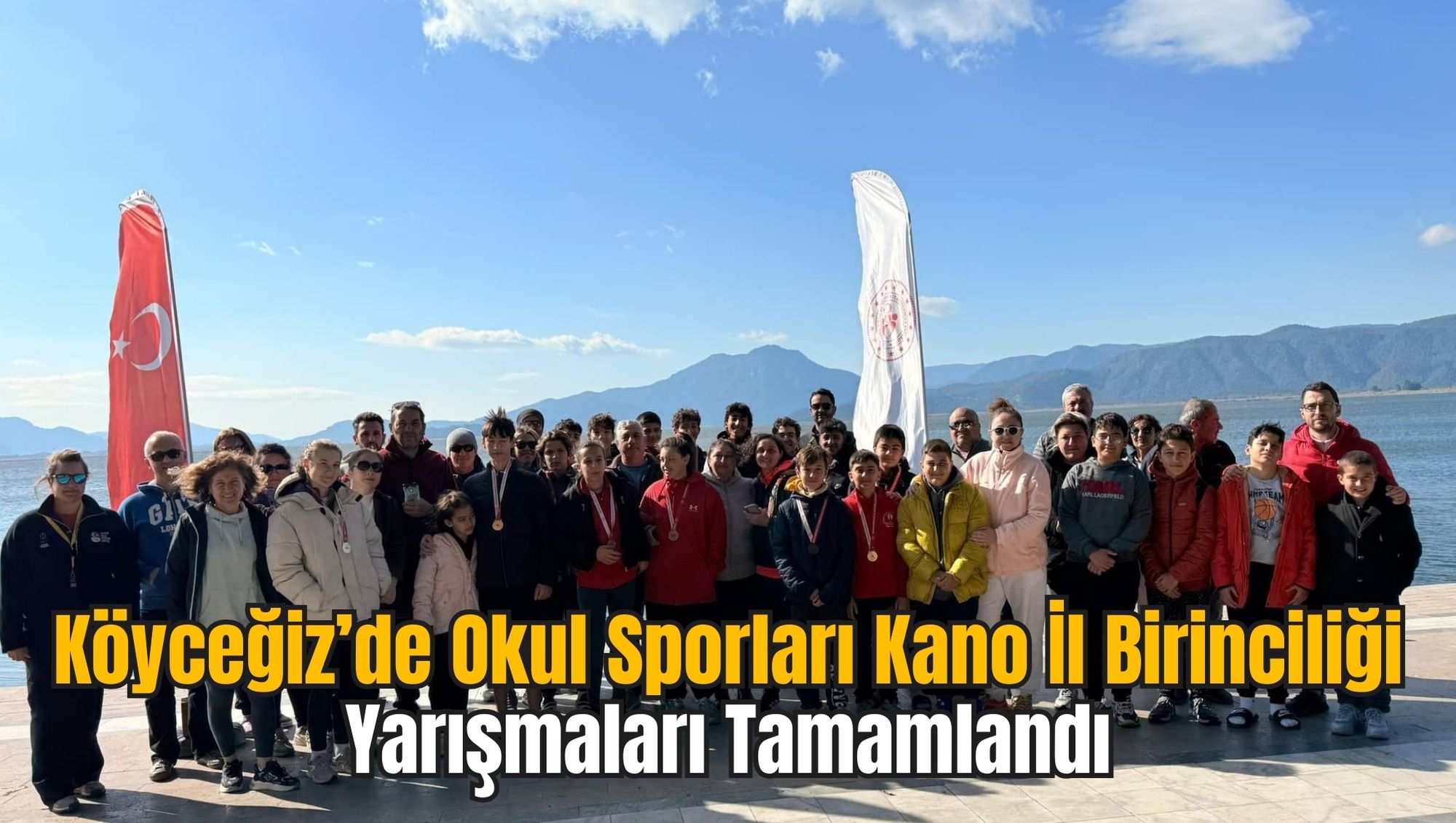 Köyceğiz’de Okul Sporları Kano İl Birinciliği Yarışmaları Tamamlandı