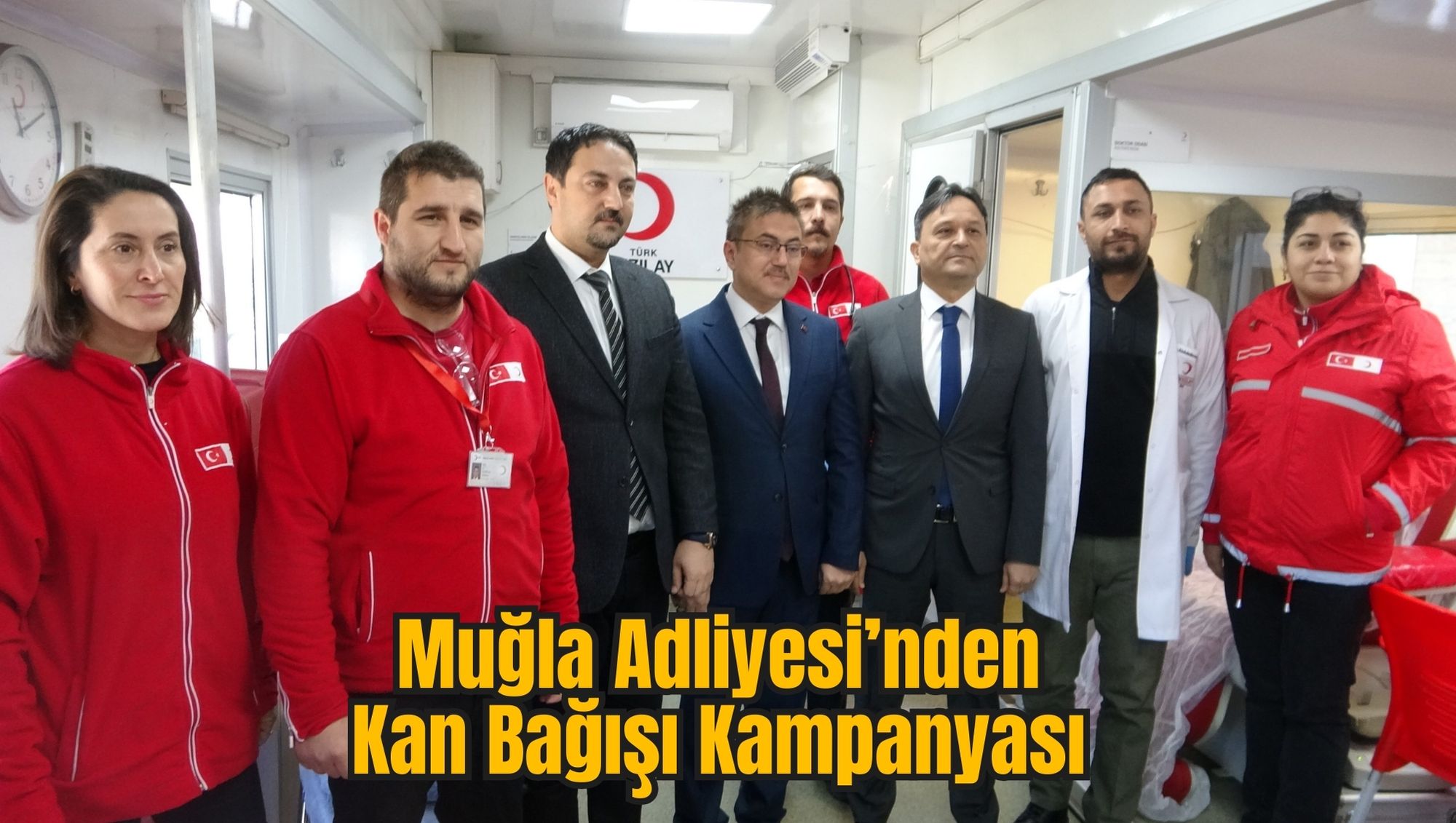 Muğla Adliyesi’nden Kan Bağışı Kampanyası