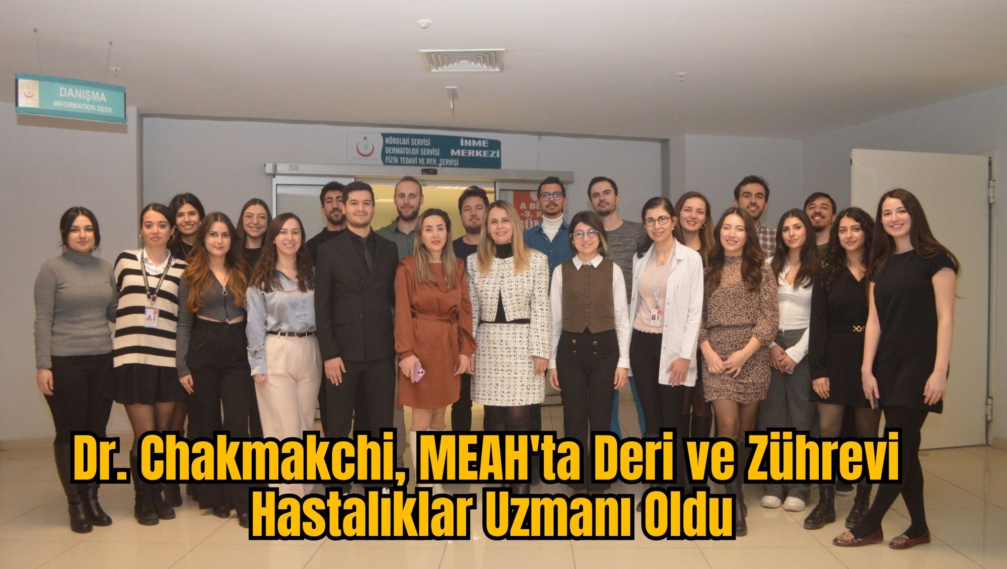 Dr. Chakmakchi, MEAH'ta Deri ve Zührevi Hastalıklar Uzmanı Oldu